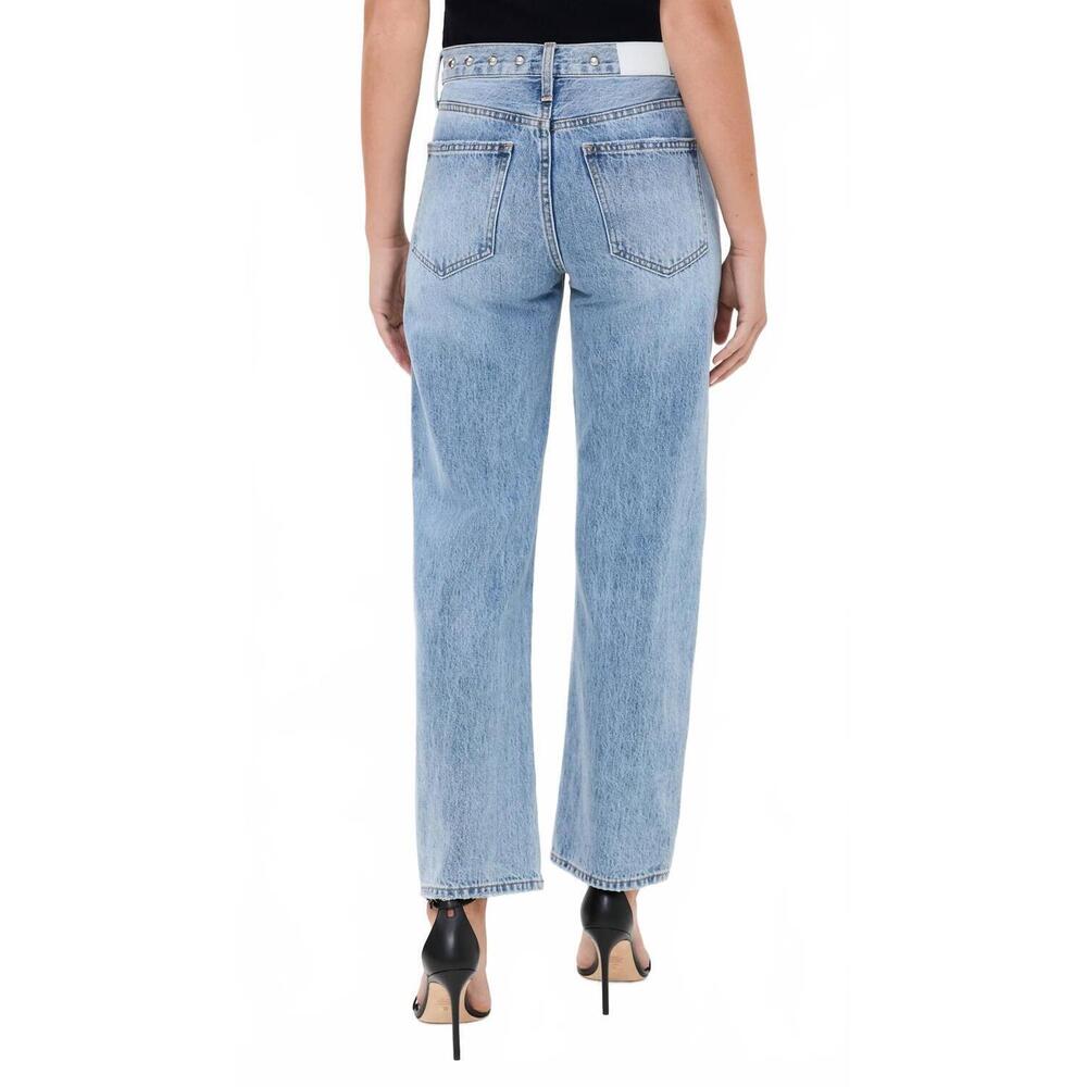 NEW PISTOLA lexi studded jeans in satellite - Picture 3 of 5